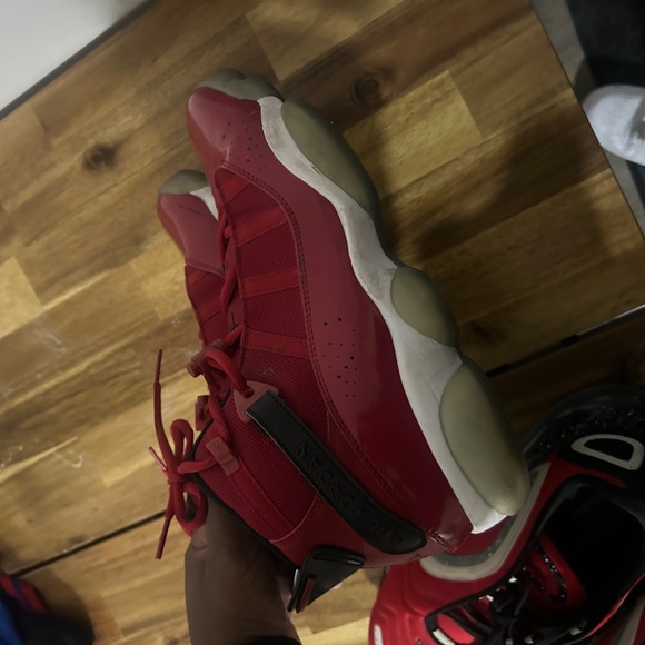 Jordan 6 rings “gym red”(used but in good condition ) - Picture 3 of 4